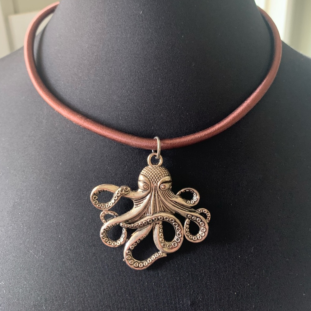 Necklace octopus choker - Picture 2 of 7